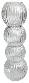 Βάζο 00.03.32501 Φ15x42cm Clear Glass