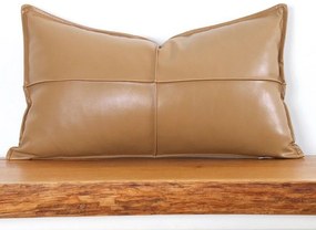 Μαξιλάρι Διακοσμητικό (Με Γέμιση) Dobsett v2 210FLF1119 Beige Aberto Design 58x33 Τεχνόδερμα