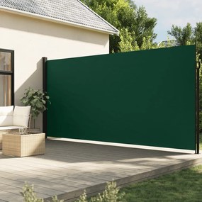 Σκίαστρο Πλαϊνό Συρόμενο Σκούρο Πράσινο 220 x 300 εκ. - Πράσινο