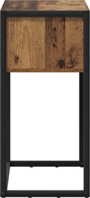 vidaXL End Table Παλιό Ξύλο 100 x 36 x 75 εκ. Επεξεργασμένο ξύλο