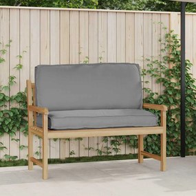 vidaXL Μαξιλάρι Ύφασμα Όξφορντ Γκρι 120 x 50 x 12 εκ.