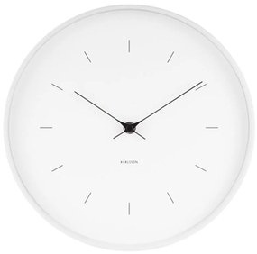 Ρολόι Τοίχου Butterfly KA5708WH D.27,5cm White Karlsson Metal