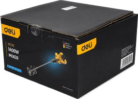 DELI αναδευτήρας ρεύματος DC176 με εξάρτημα ανάδευσης, 1400W