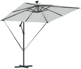 vidaXL Ομπρέλα Cantilever Banana Άμμος 249 x 249 x 250 εκ.