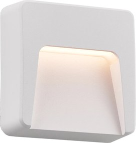 LED Απλίκα Εξωτερικού Χώρου Step 2W 3000K/4000K/6500K/CCT IP65 Λευκό