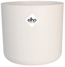 Βάζο Λουλουδιών Elho Ø 34 cm Λευκό πολυπροπυλένιο Πλαστική ύλη Στρόγγυλο Σύγχρονη