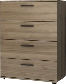 Συρταριέρα Velika Megapap χρώμα καρυδί 73x44x96εκ.