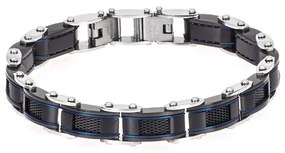 Βραχιόλι Senza Men&#039;s Steel Double Face