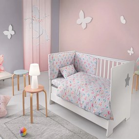 Σεντόνια Βρεφικά Liliana (Σετ 3τμχ) Multi Guy Laroche Κούνιας 115x170cm 100% Cotton