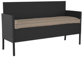 vidaXL Μαξιλάρι Παλέτας για Παγκάκι Ταουπέ 150x40x8 εκ. Ύφασμα Oxford