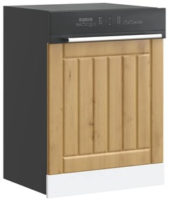 vidaXL Πίνακας πλυντηρίου πιάτων "Lucca" Artisan Oak Engineered Wood