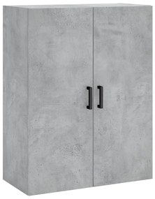 vidaXL Ντουλάπι Γκρι Σκυροδέματος 69,5x34x180 εκ. Επεξεργασμένο Ξύλο