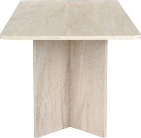 Τραπέζι Linza Megapap χρώμα travertine 180x90x75εκ.
