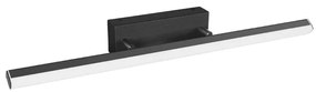 Φωτιστικό Τοίχου Μπάνιου Sunny 4272100 58,8x7,7cm Led 1300lm 18,4W Black Viokef