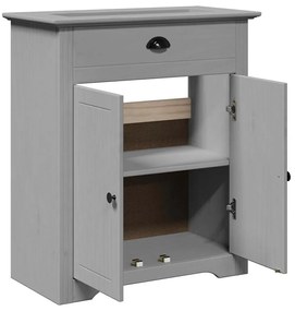 vidaXL Ντουλάπι νιπτήρα μπάνιου BODO Γκρι 70x35x80 cm