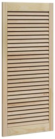 vidaXL Πόρτα Ντουλάπας με πόρτα 2 pcs Φυσικό 140.5 x 2.1 x 49.5 cm