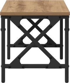 vidaXL Σταντ Εκτυπωτή Artisan Oak 40 x 30 x 31 εκ Επεξεργασμένο ξύλο