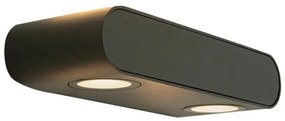 Απλίκα Φωτιστικό Τοίχου LED 10W IP54 3000K Σκούρο Γκρι E315 Zambelis-E315-Ανθρακί E315