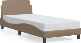 vidaXL Πλαίσιο Κρεβατιού Dover Καπουτσίνο 80x200 εκ. Συνθ. Δέρμα
