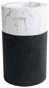 Κασπώ Δαπέδου Almudena 20769 36x60cm Black-White GloboStar Cement