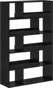 vidaXL Ράφι βιβλίων 100 x 33 x 156,5 εκ Επεξεργασμένο Ξύλο Μαύρη δρυς