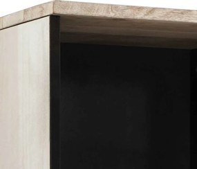 vidaXL Ντουλάπι Μπάνιου Λευκό 38 x 33 x 160 εκ. Επεξεργασμένο ξύλο