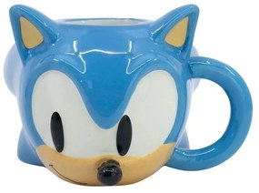 Κούπα Κεραμική 3D Sonic The Hedgehog 78896 350ml Blue Stor Κεραμικό
