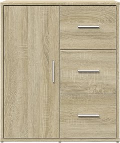 vidaXL Βοηθητικό Ντουλάπι Sonoma Δρυς 60x31x70 εκ. Επεξεργασμένο Ξύλο
