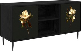 vidaXL Ντουλάπι TV BREMEN 102 x 33 x 51 εκ Μαύρη Δρυς