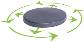 Πιάτο Γλάστρας (Φ29.2x5.7) Με Ροδάκια Marhome Saucer Round 360 09-IPRR300-S433