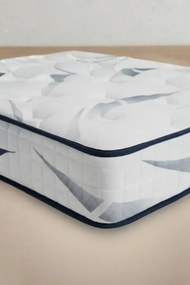 Στρώμα με ελατήρια μονό για κρεβάτι 120x200x24 cm - Λευκό 140 x 200