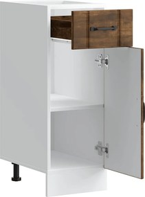 vidaXL ντουλάπι βάσης κουζίνας Lucca Καπνιστή βελανιδιά