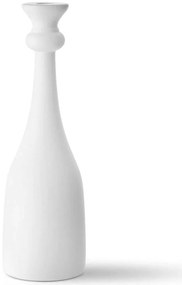 Κηροπήγιο 742TMA4868 15x15x36cm White Aberto Design Ceramic