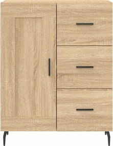 vidaXL Ντουλάπι Sonoma Δρυς 69,5 x 34 x 90 εκ. από Επεξεργασμένο Ξύλο