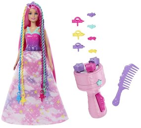 Κούκλα Barbie Dreamtopia Πριγκίπισσα Ονειρικά Μαλλιά &amp; Αξεσουάρ HNJ06 Multi Mattel