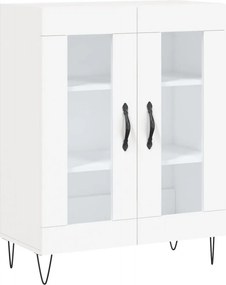 vidaXL Ντουλάπι Λευκό 69,5 x 34 x 90 εκ. από Επεξεργασμένο Ξύλο