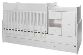 Πολυμορφικό βρεφικό κρεβάτι Mini Max  White  10150500024A Lorelli