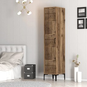 Μονοφυλλη Ντουλαπα Καρυδια SOLANO 51.8x140x180