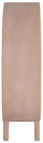 ΡΑΦΙΕΡΑ ΣΕΙΡΑ SANTORINI  MDF ΣΕ ΚΑΦΕ ΧΡΩΜΑ 120x38x133Υεκ.