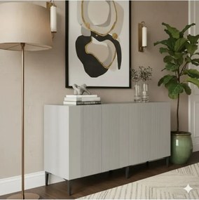 Stewehome κονσόλα τηλεόρασης πολύχρηστο ντουλάπι και γωνιά καφέ 150x32x75 cm