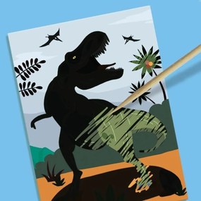 Σετ Ζωγραφικής SES Creative 2 in 1 Dinosaurs