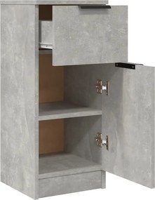 vidaXL Ντουλάπι Γκρι Σκυροδέματος 30x30x70 εκ. Επεξεργασμένο Ξύλο