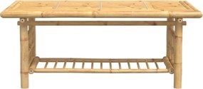 vidaXL Τραπεζάκι Σαλονιού 110 x 55 x 45 εκ. από Μπαμπού