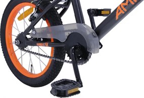 BMX Danger 16 Inch Junior Rim Brakes Black/Orange