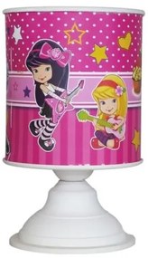 Παιδικό Επιτραπέζιο Φωτιστικό KID GIRL-B PR-06 Πλαστικό 36-0036 Heronia-36-0036-Πολύχρωμο 36-0036