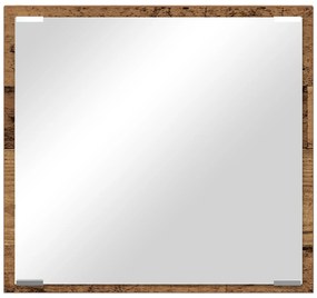vidaXL LED Καθρέφτης Μπάνιου Γέρες Ξύλο 40x8.5x37 εκ.