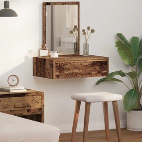 vidaXL Τραπέζι περιποίησης Καφέ 60 x 40 x 70 εκ. Επεξεργασμένο ξύλο