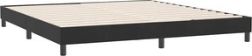 vidaXL Box Spring Κρεβάτι χωρίς στρώμα Μαύρο 180x210 cm Βελούδινο