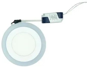 LED φωτιστικό οροφής 6+3W 220v - LED PANEL LIGHT ROUND