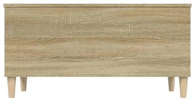 vidaXL Τραπεζάκι Σαλονιού Sonoma Δρυς 90x44,5x45εκ. Επεξεργασμένο Ξύλο